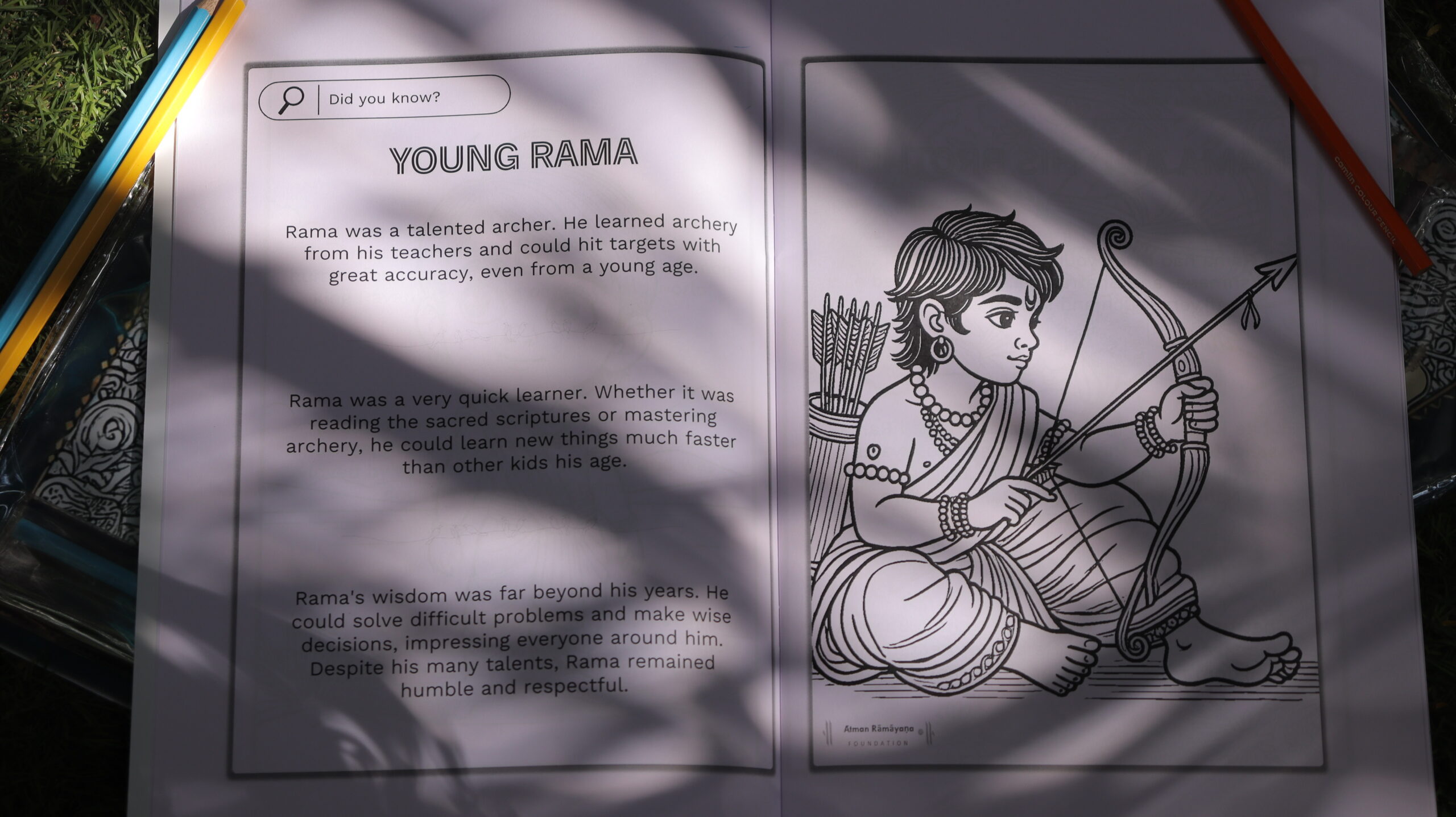 Ramayana Coloring Book - Image 3