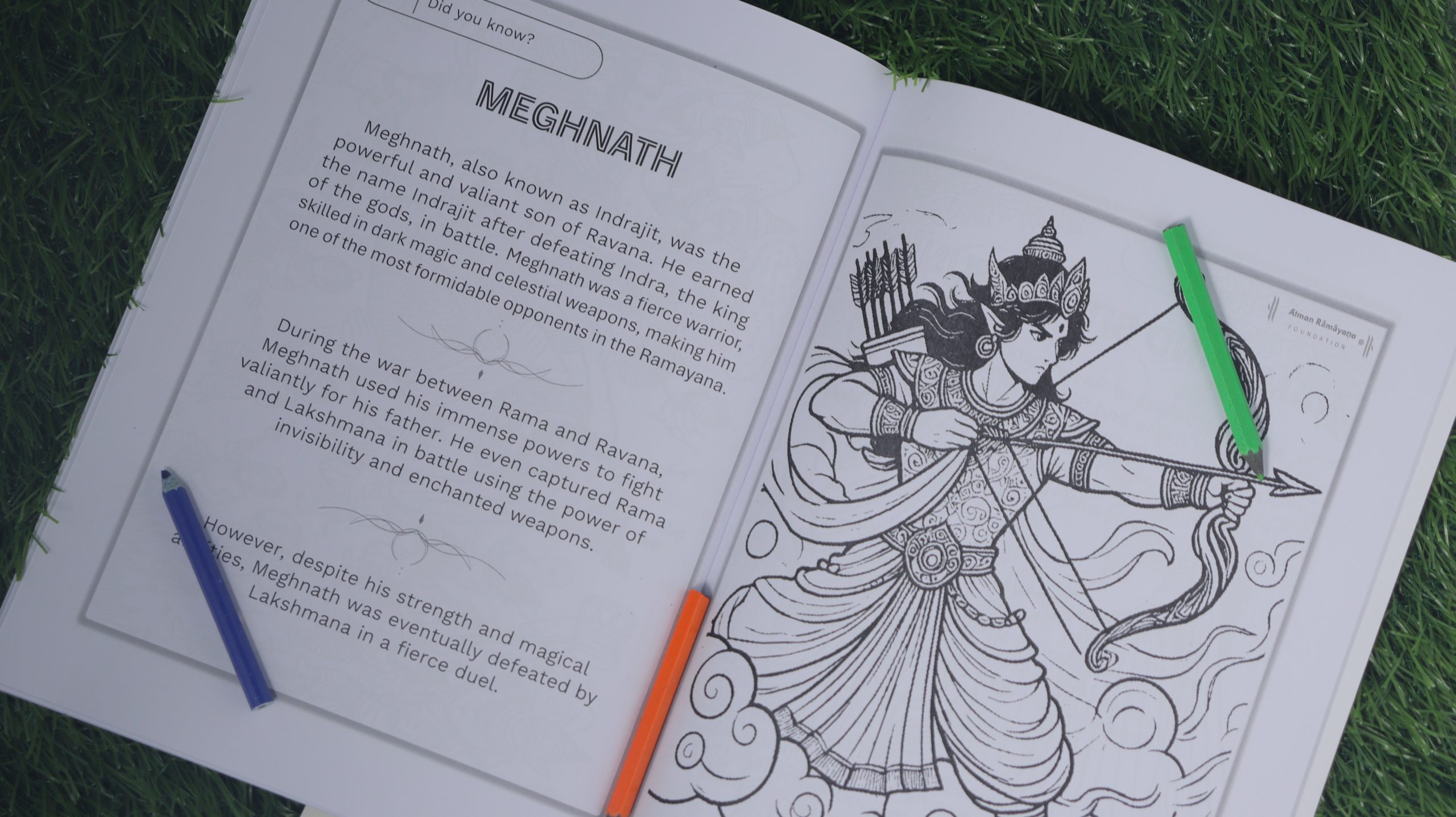 Ramayana Coloring Book - Image 2